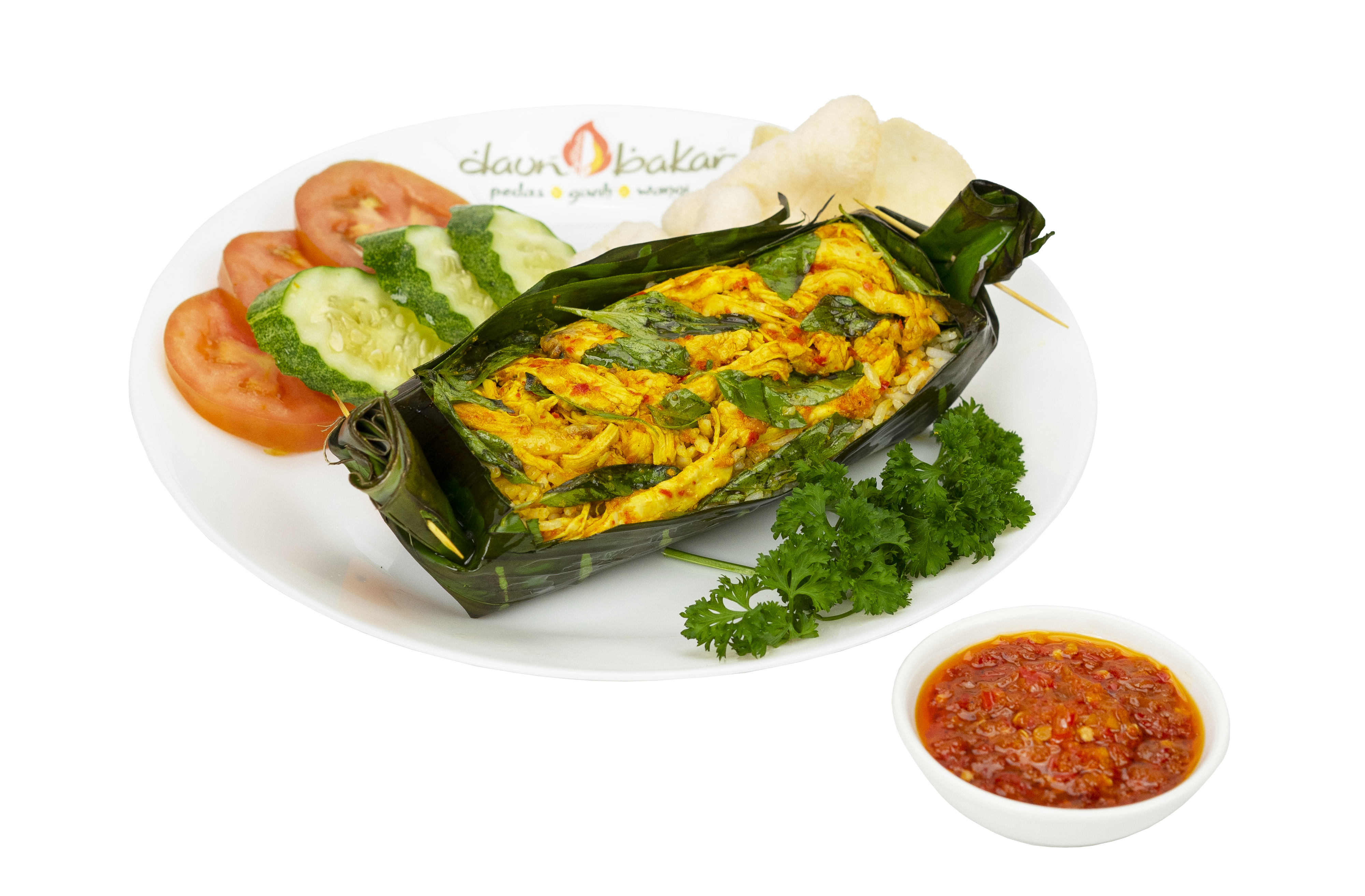 Image Product Nasi Daun Bakar